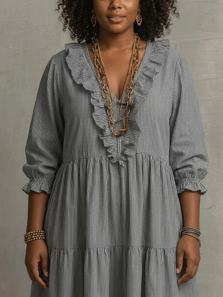Soraya | Boho Long Sleeve Maxi Dress
