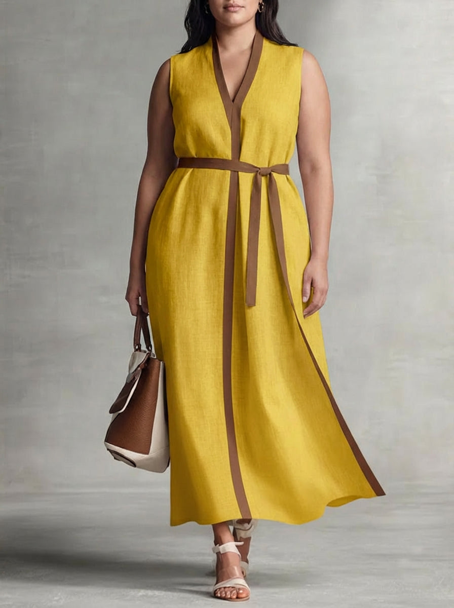 Hazel | Sleeveless Maxi Dress