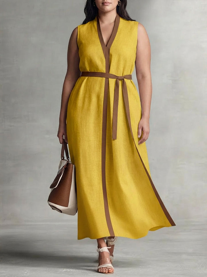 Hazel | Sleeveless Maxi Dress