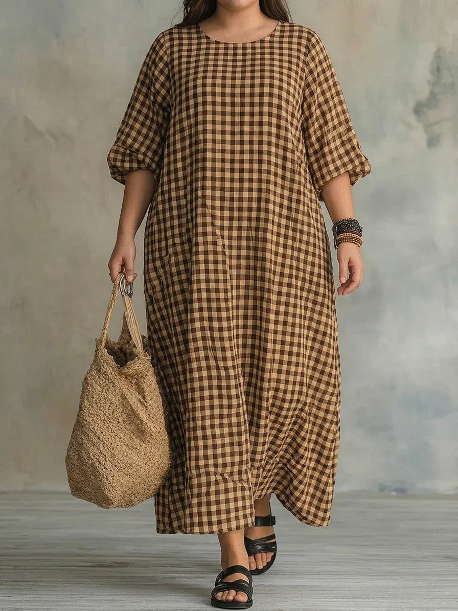 Bellamy | Check Maxi Dress