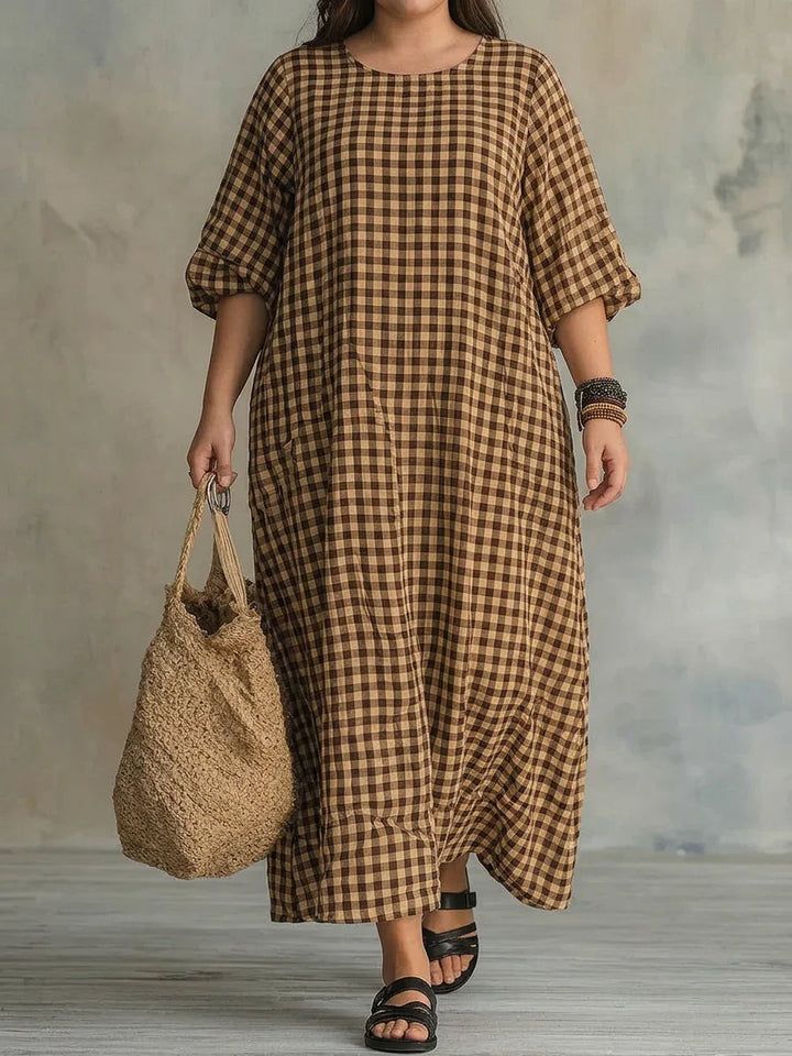 Bellamy | Check Maxi Dress