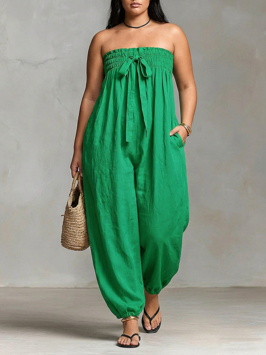 Sora | Strapless Flow Maxi Dress