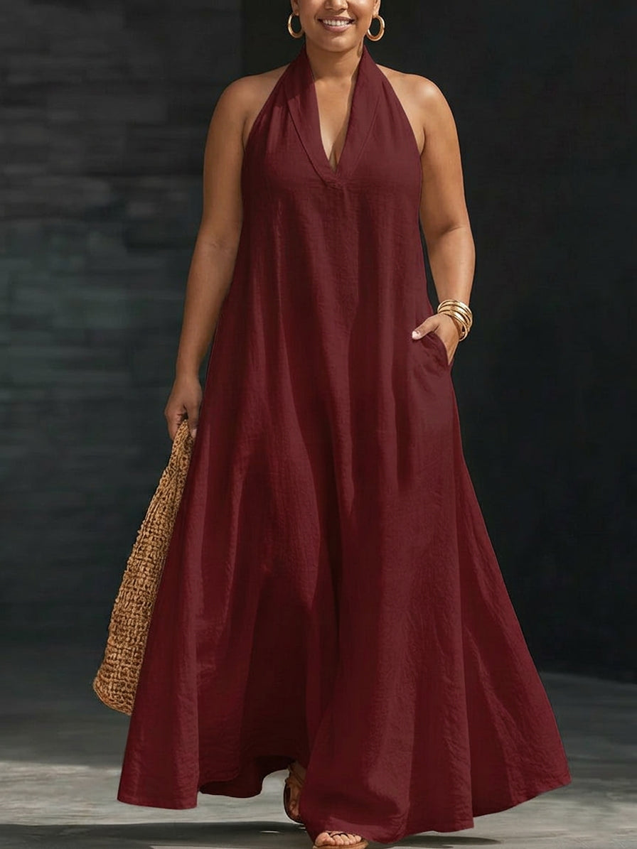Nova | Halter Maxi Dress