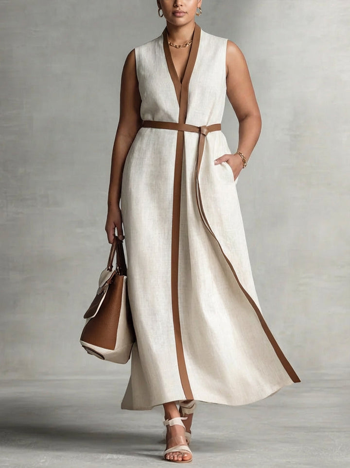 Hazel | Sleeveless Maxi Dress