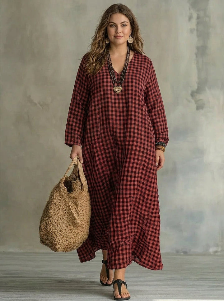 Bellamy | Check Maxi Dress