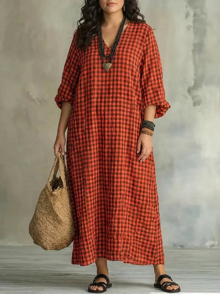 Bellamy | Check Maxi Dress