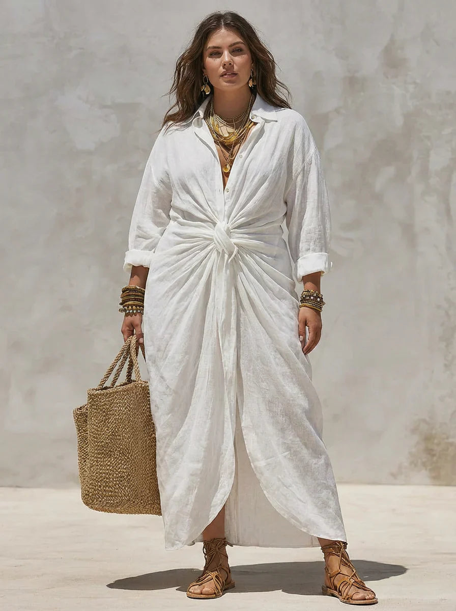 Saskia | Knot Maxi Dress