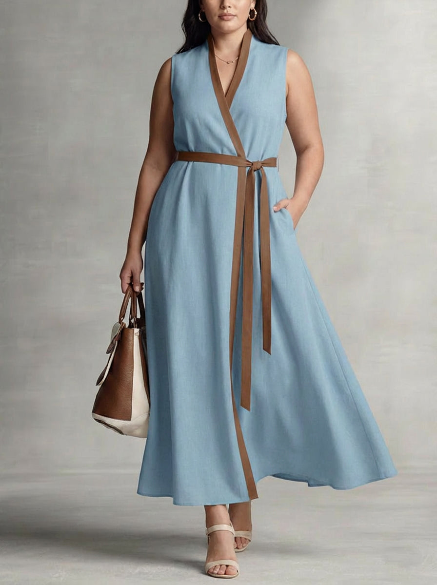 Hazel | Sleeveless Maxi Dress