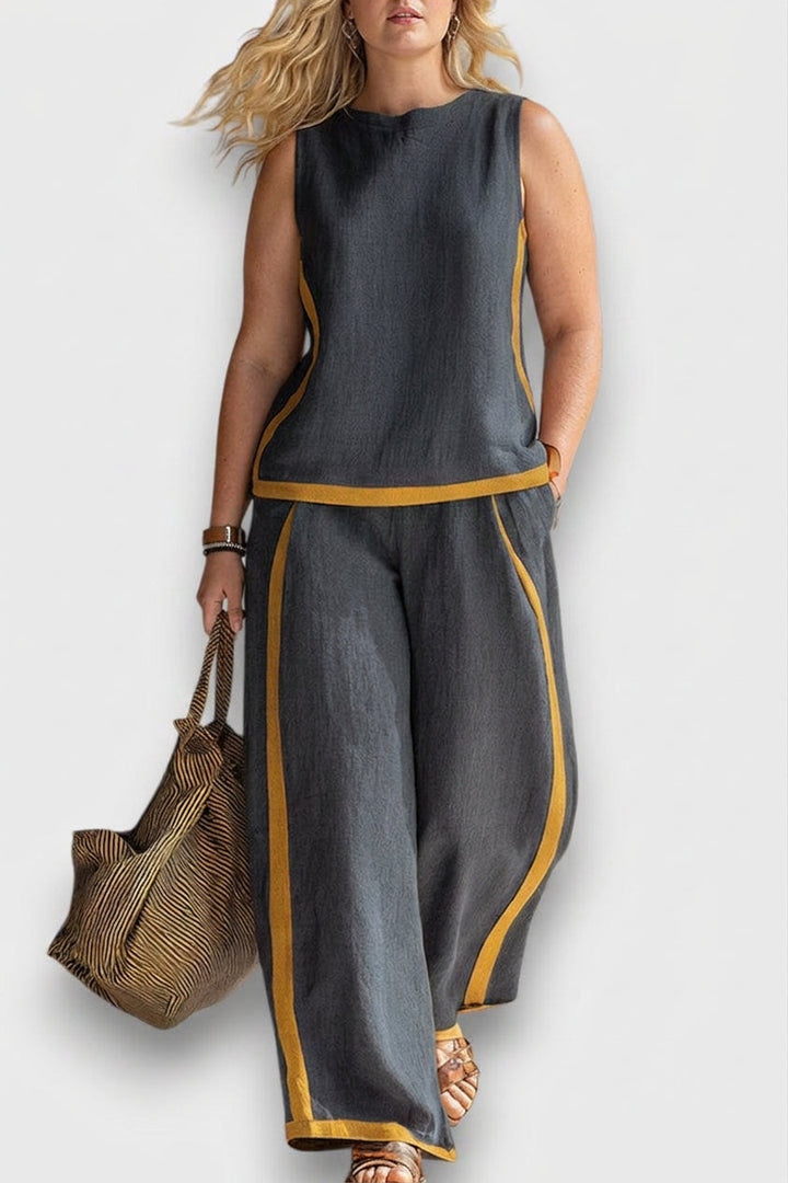 Selma - Linen Two-Piece Co-ord Set