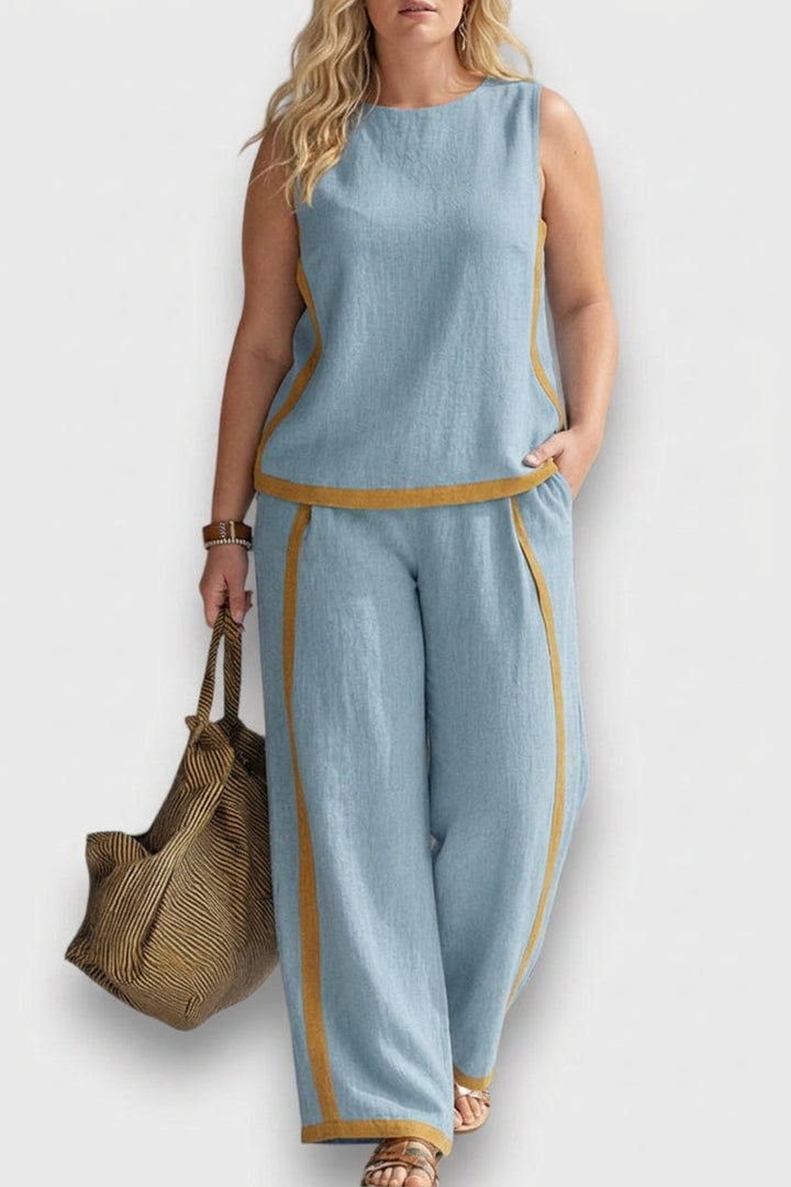 Selma - Linen Two-Piece Co-ord Set