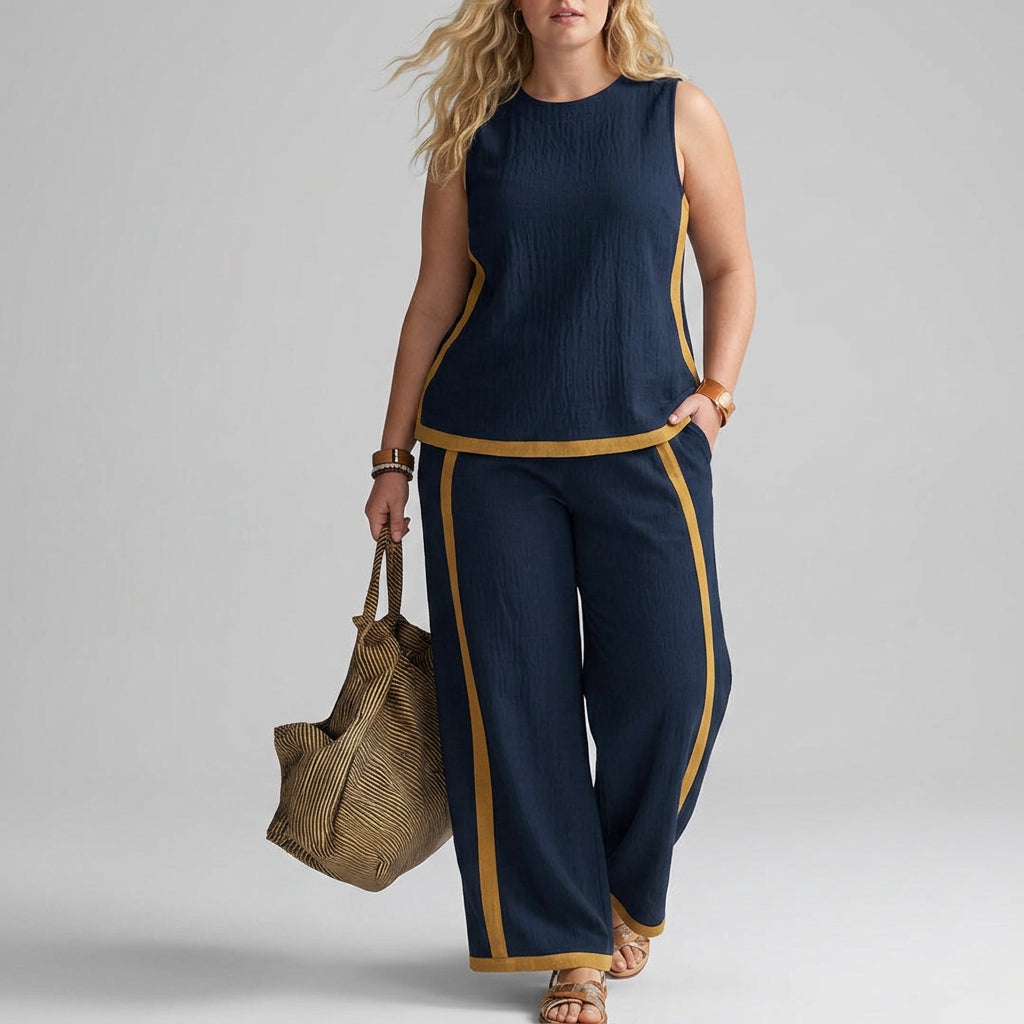 Selma - Linen Two-Piece Co-ord Set