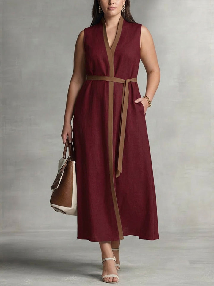 Hazel | Sleeveless Maxi Dress