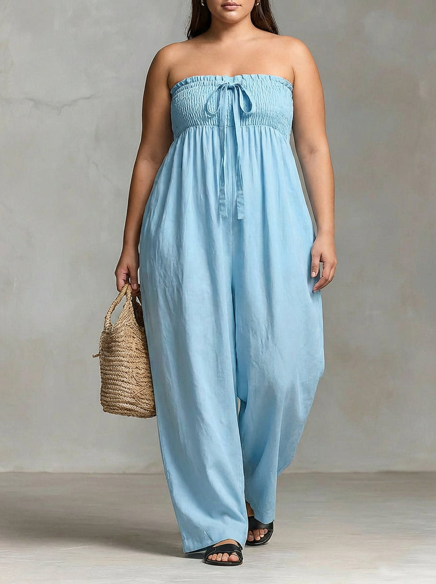 Sora | Strapless Flow Maxi Dress
