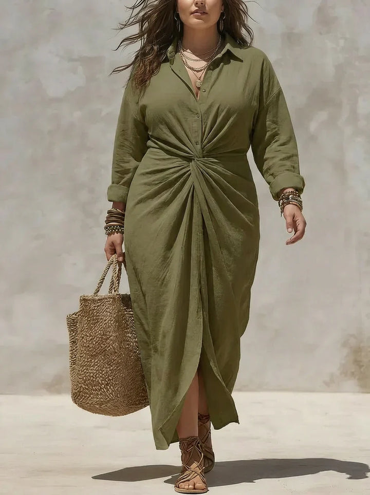 Saskia | Knot Maxi Dress