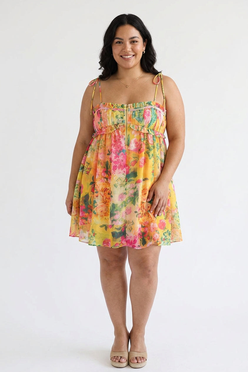Floral Mini Dress