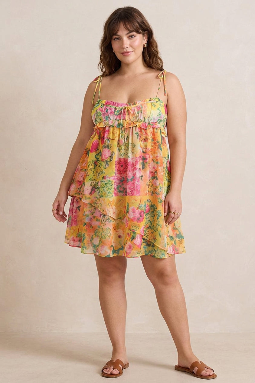 Floral Mini Dress