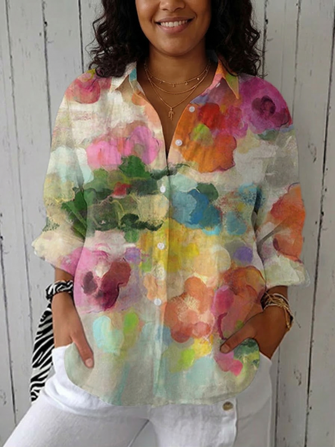 Isolde | Watercolor Dreams Blouse