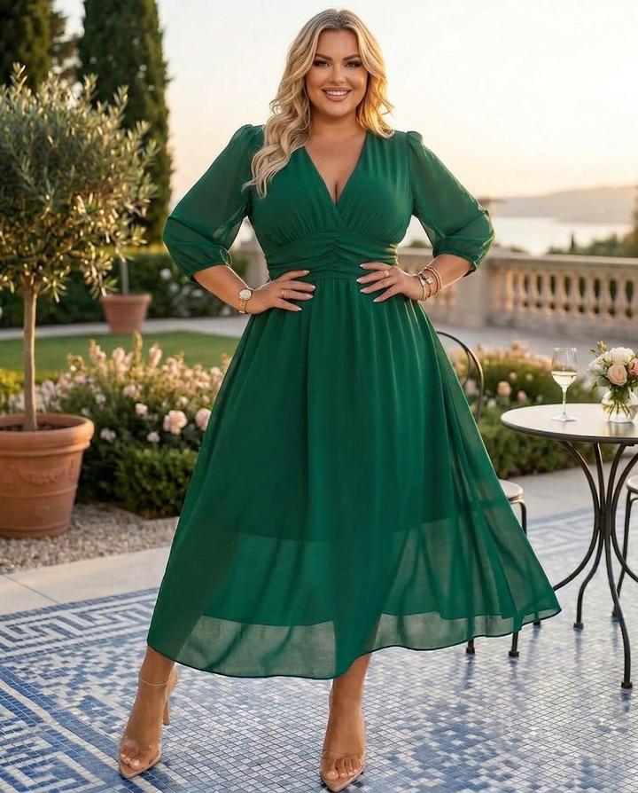 Cecily | Elegant Wrap Dress