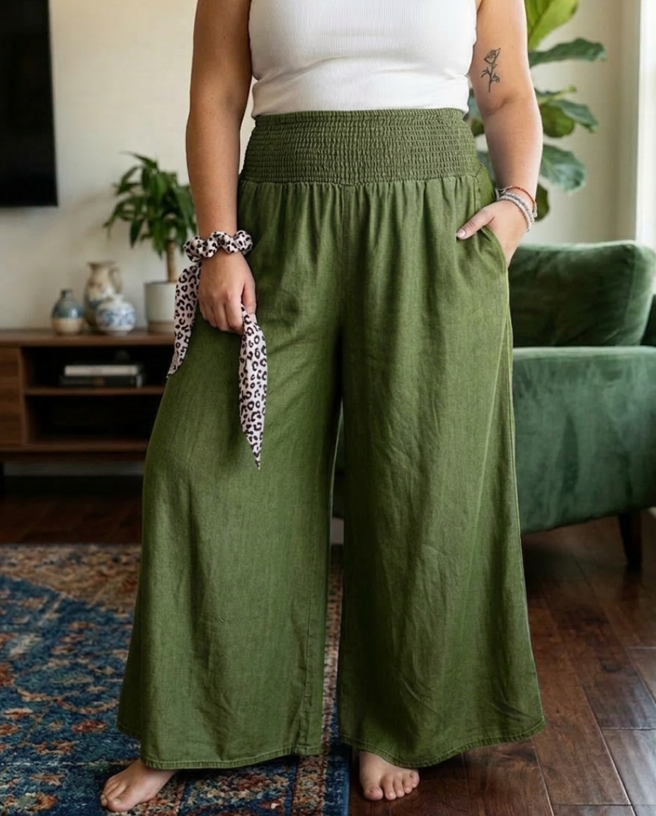 Halcyon - Comfy Wide-Leg Pants