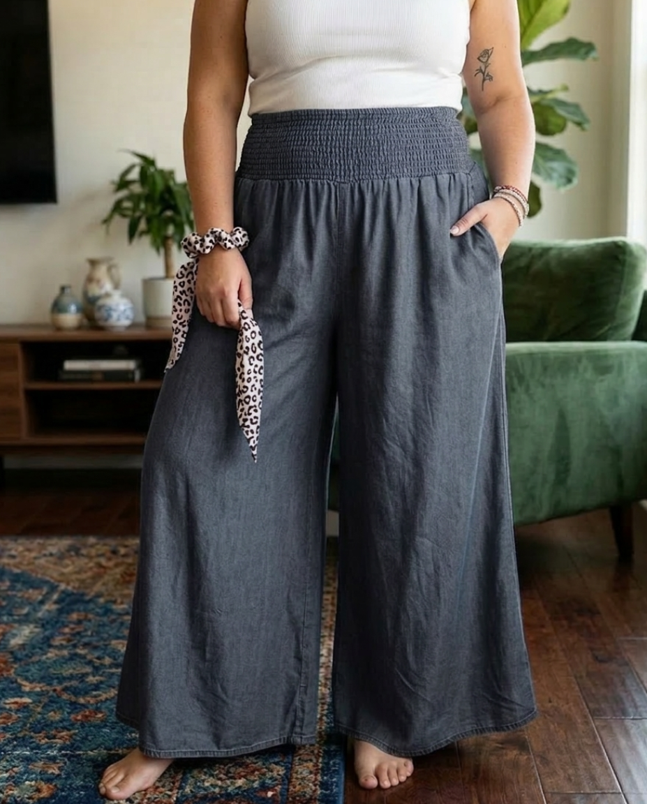 Halcyon - Comfy Wide-Leg Pants
