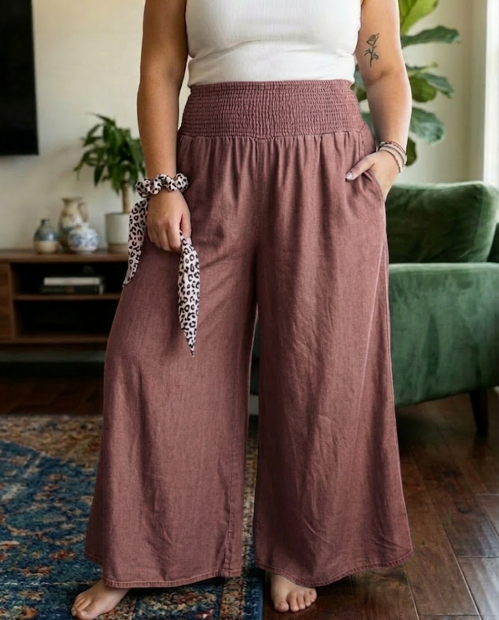Halcyon - Comfy Wide-Leg Pants