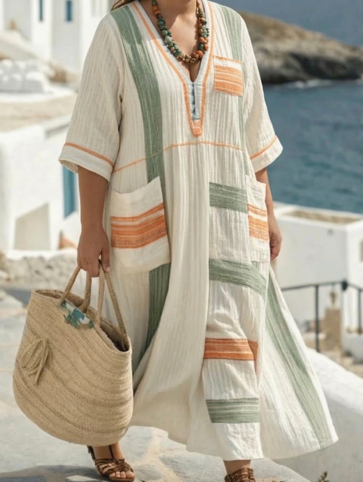 Lavinia Coastal Flow Dress
