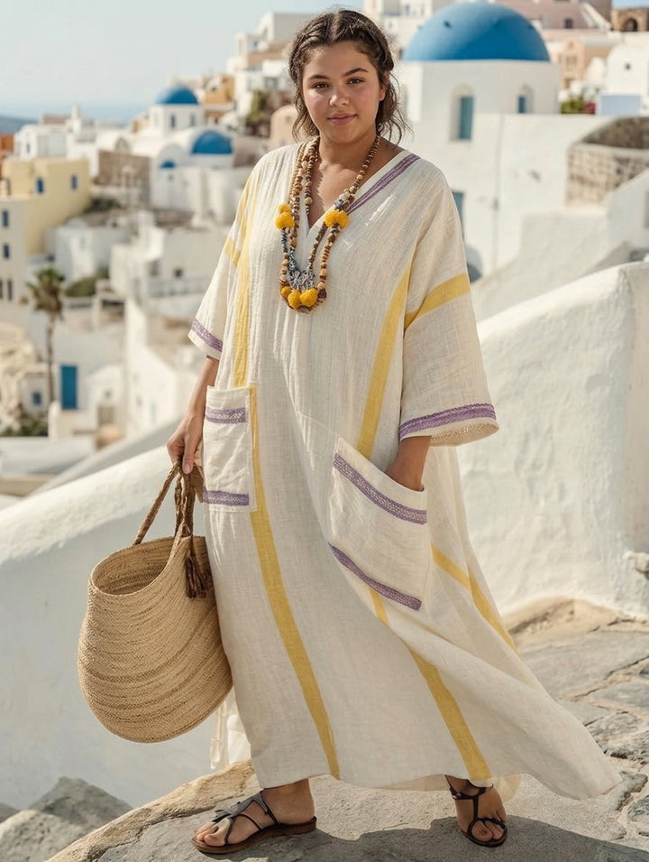 Lavinia Coastal Flow Dress