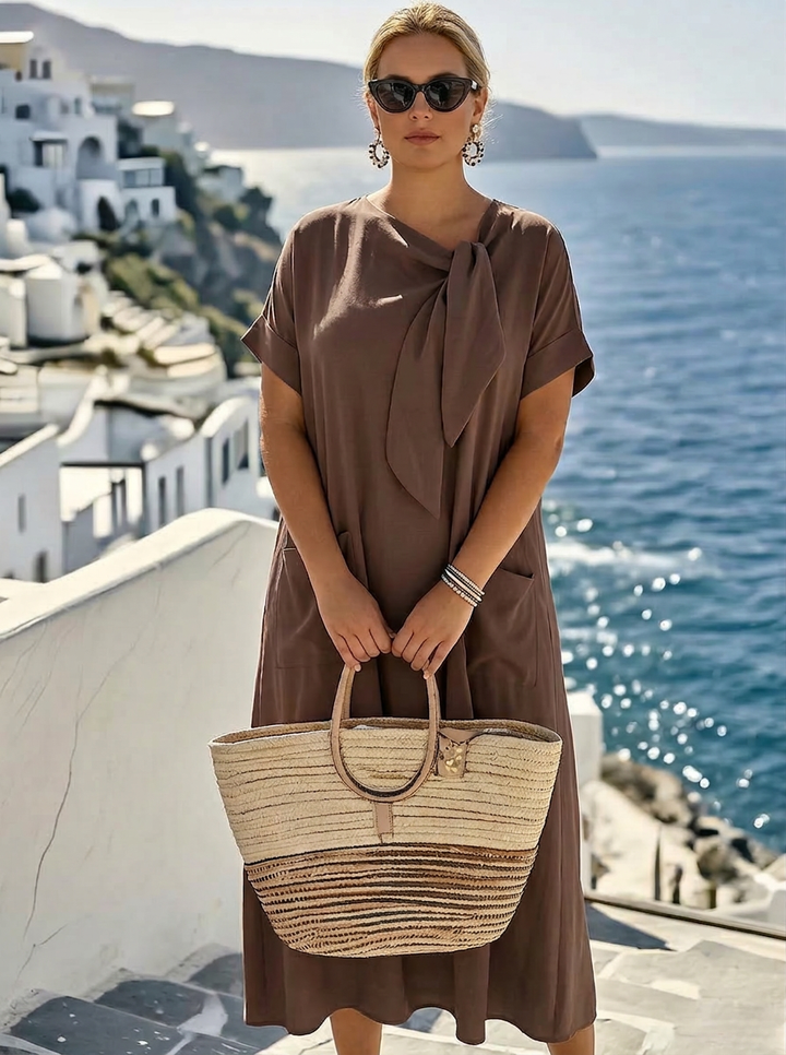 Shiloh Elegant Dress with Pockets