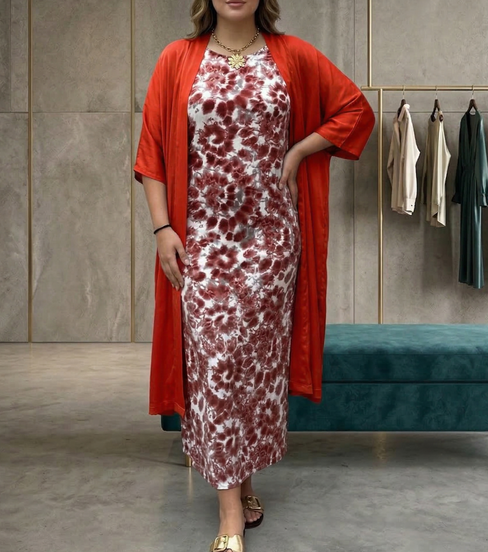 Harlow | Elegant Dress with Cardigan