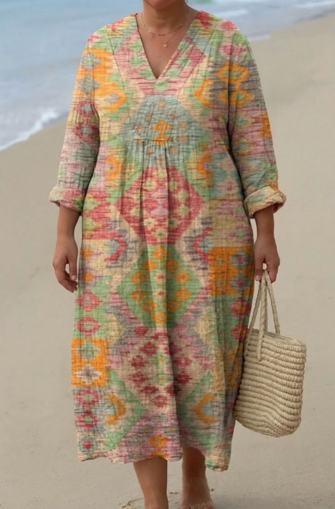 Amara - Printed Summer Breeze Dress
