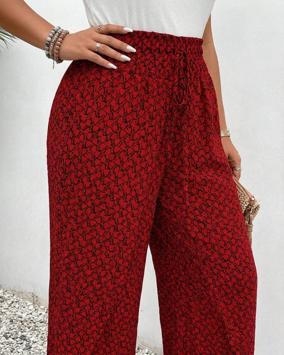 Fleur | Relaxed Wide Leg Pants