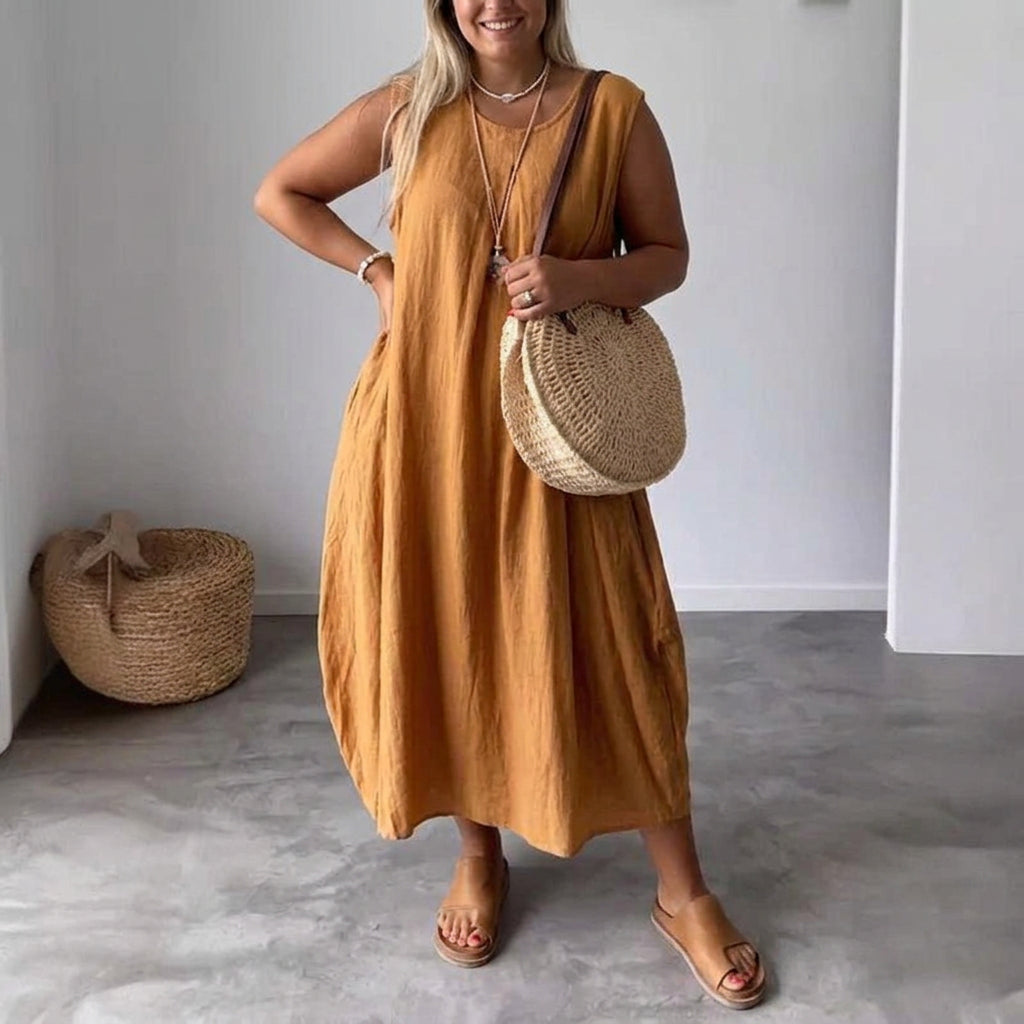 Elspeth - Relaxed Sleeveless Dress