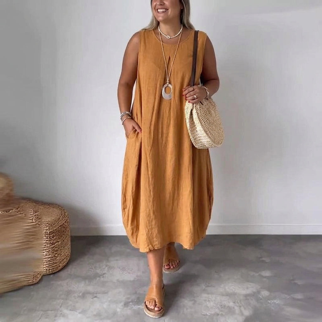 Elspeth - Relaxed Sleeveless Dress