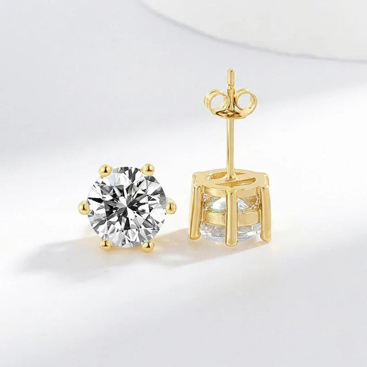 Vael earrings | White Gold