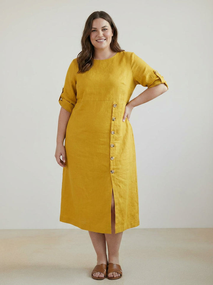 Esmé - Linen Elegance Dress