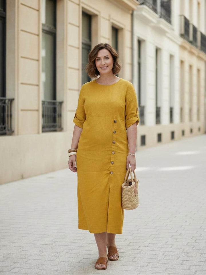 Esmé - Linen Elegance Dress