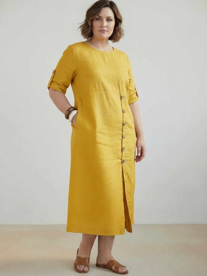 Esmé - Linen Elegance Dress