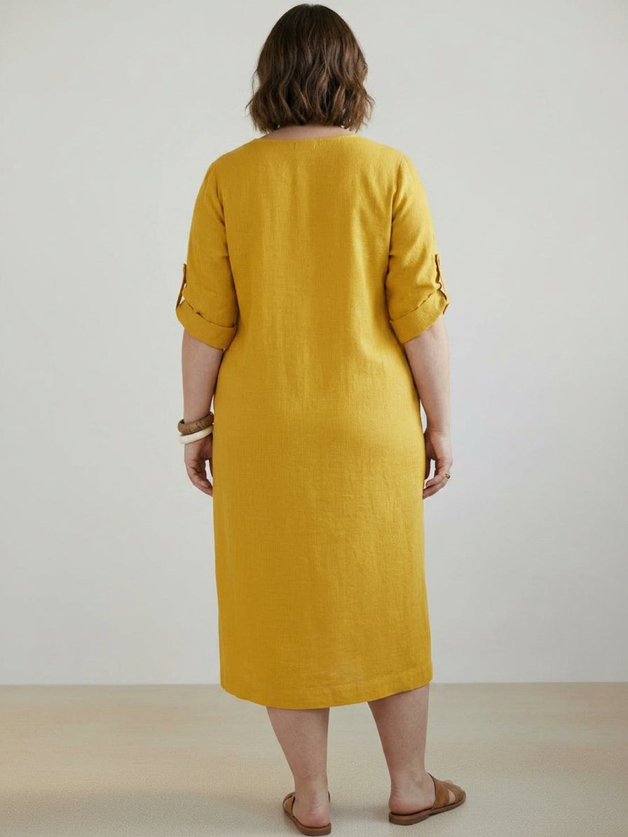 Esmé - Linen Elegance Dress