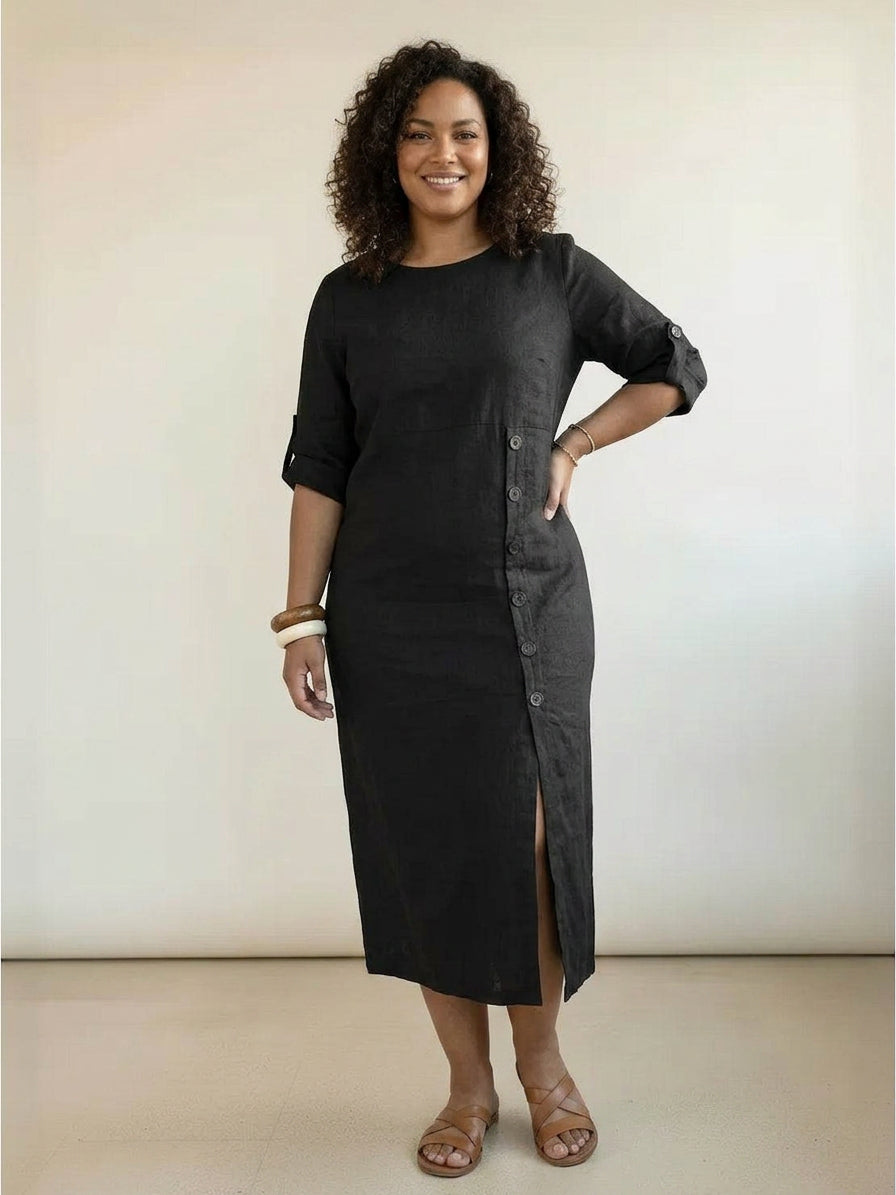 Esmé - Linen Elegance Dress