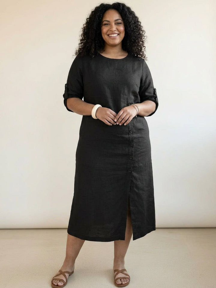 Esmé - Linen Elegance Dress