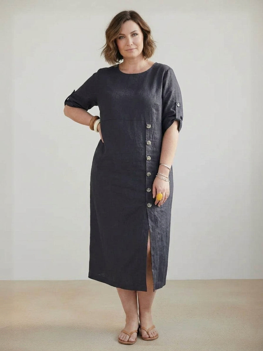 Esmé - Linen Elegance Dress