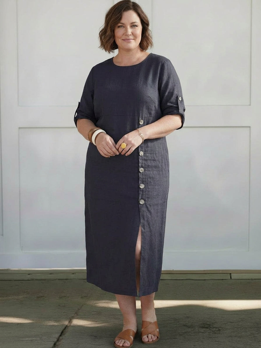 Esmé - Linen Elegance Dress