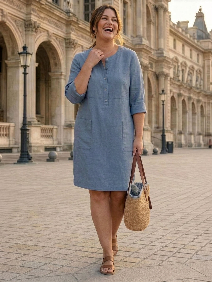 Irina - Timeless Class: Cotton Dress