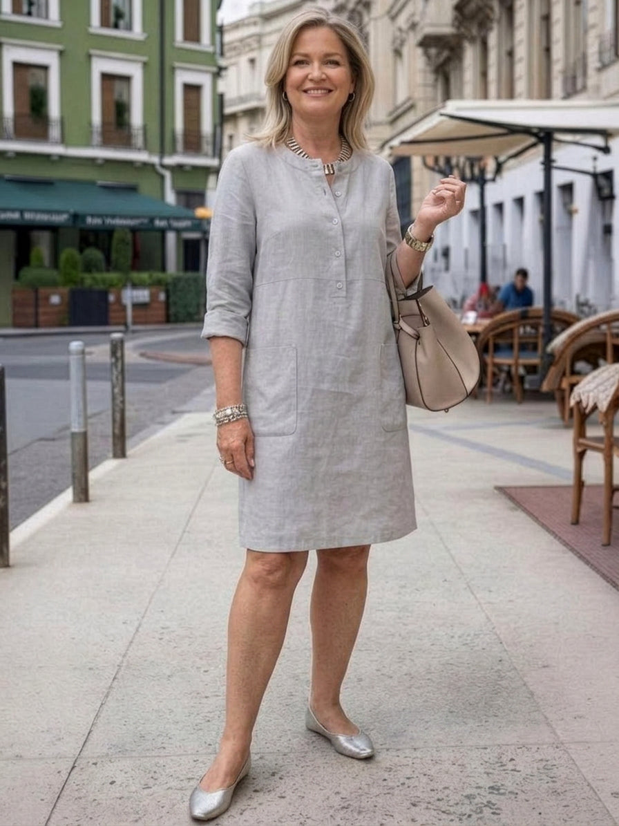 Irina - Timeless Class: Cotton Dress