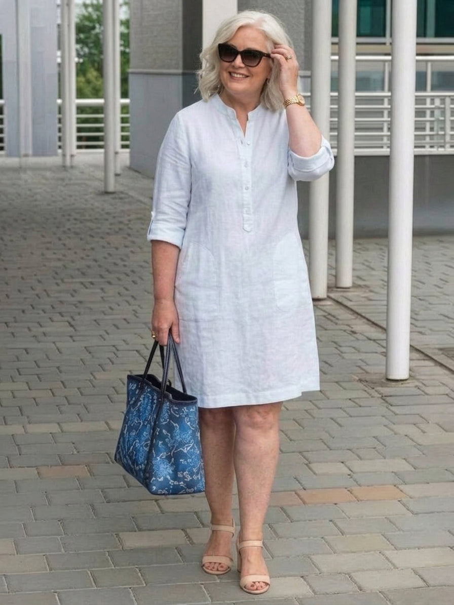 Irina - Timeless Class: Cotton Dress