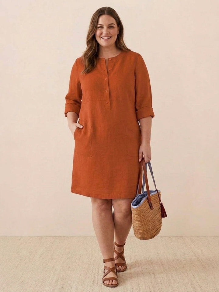 Irina - Timeless Class: Cotton Dress