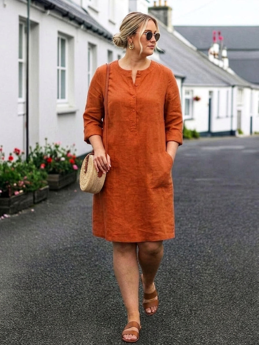 Irina - Timeless Class: Cotton Dress