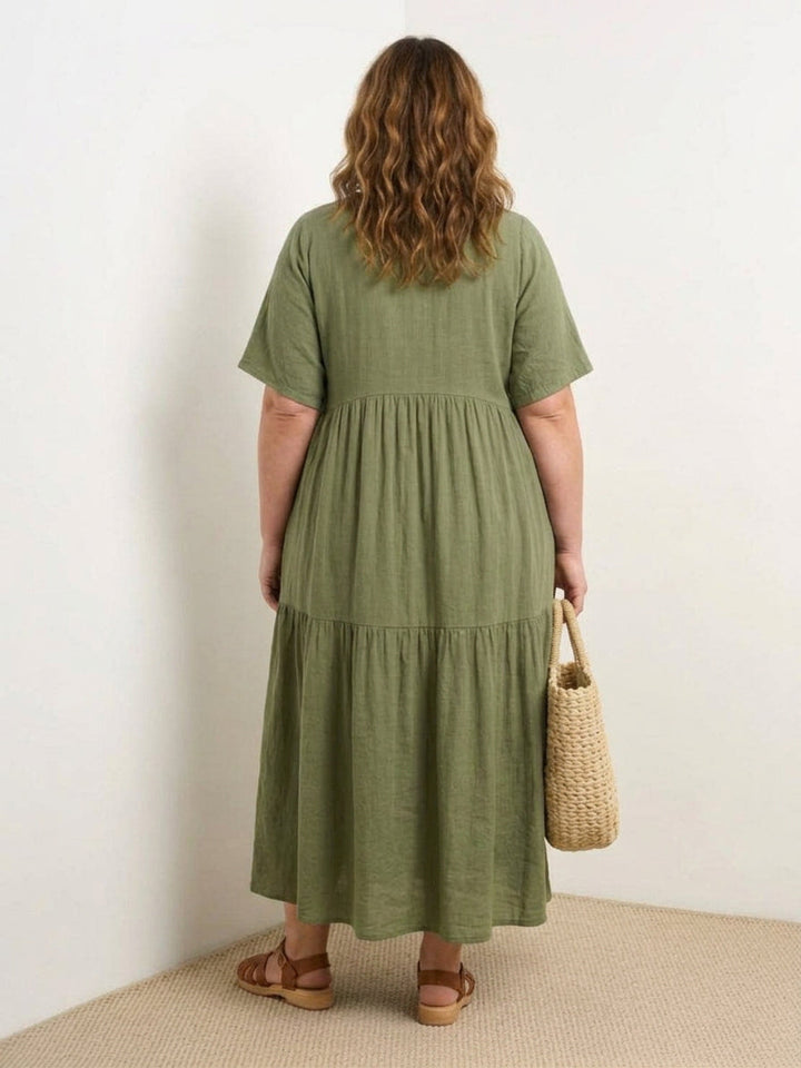 Perdita - V-neck  Maxi Dress