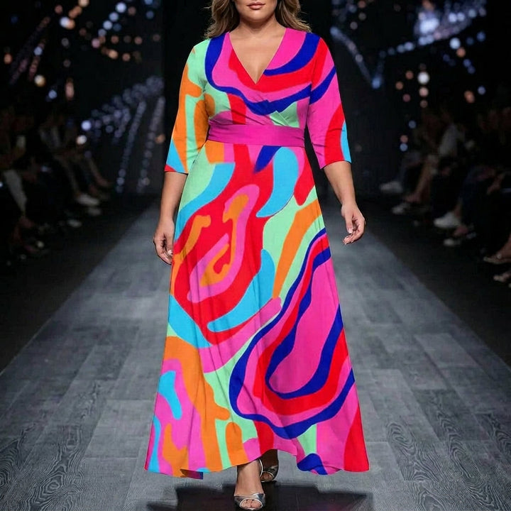 Vera | Chic Dress with Floral Print